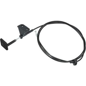 74130SNAA01 Front Hood Latch Lock Release Wire Cable Replace for Honda Civic 2006-2011 Black Durable Material