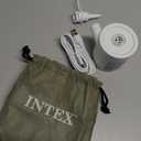 INTEX 66616E QuickFill USB Air Pump: Inflatates and Deflates Pool Floats and Airbeds - Includes 2 Interrconnecting Nozzles - Lightweight and Portable - 150 L/Min Air Flow - Indoor and Outdoor Use