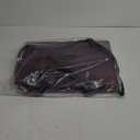 LOVEVOOK Laptop Bag for Women 15.6 Inch Tote Work Professional Leather Computer Briefcase Waterproof Handbag Shoulder Large Capacity Business Teacher Office Crossbody Purse (Black/Purple-1)