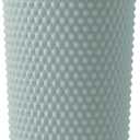 Simple Modern Plastic Matte Studded Tumbler with Lid and Straw | Reusable BPA Free Iced Coffee Cups Double Wall Smoothie Cup | Gifts for Women Men Him Her | Classic Collection | 24oz | Sea Glass Sage
