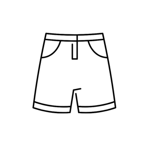 Black Women Shorts Size Small