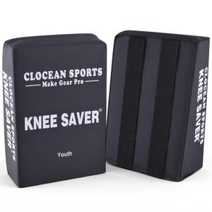 Soft Cushioned Catcher Knee Support, Multi Sided Design Catcher Knee Pads, Baseball Softball Catcher Sitting Pad Behind the Knee, Catcher's Gear Knee Wedge to Relieve Stress for Youth Kid