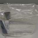 2 Pack Adhesive Cabinet Door Organizer, Storage Bins Lid Organizer Cabinet Wall Mount Pantry Door Caddy Containers for Kitchen Bathroom Countertops (Medium)