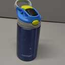 Contigo Autospout Water Bottle with Straw 13 oz Blue Poppy/Glacier
