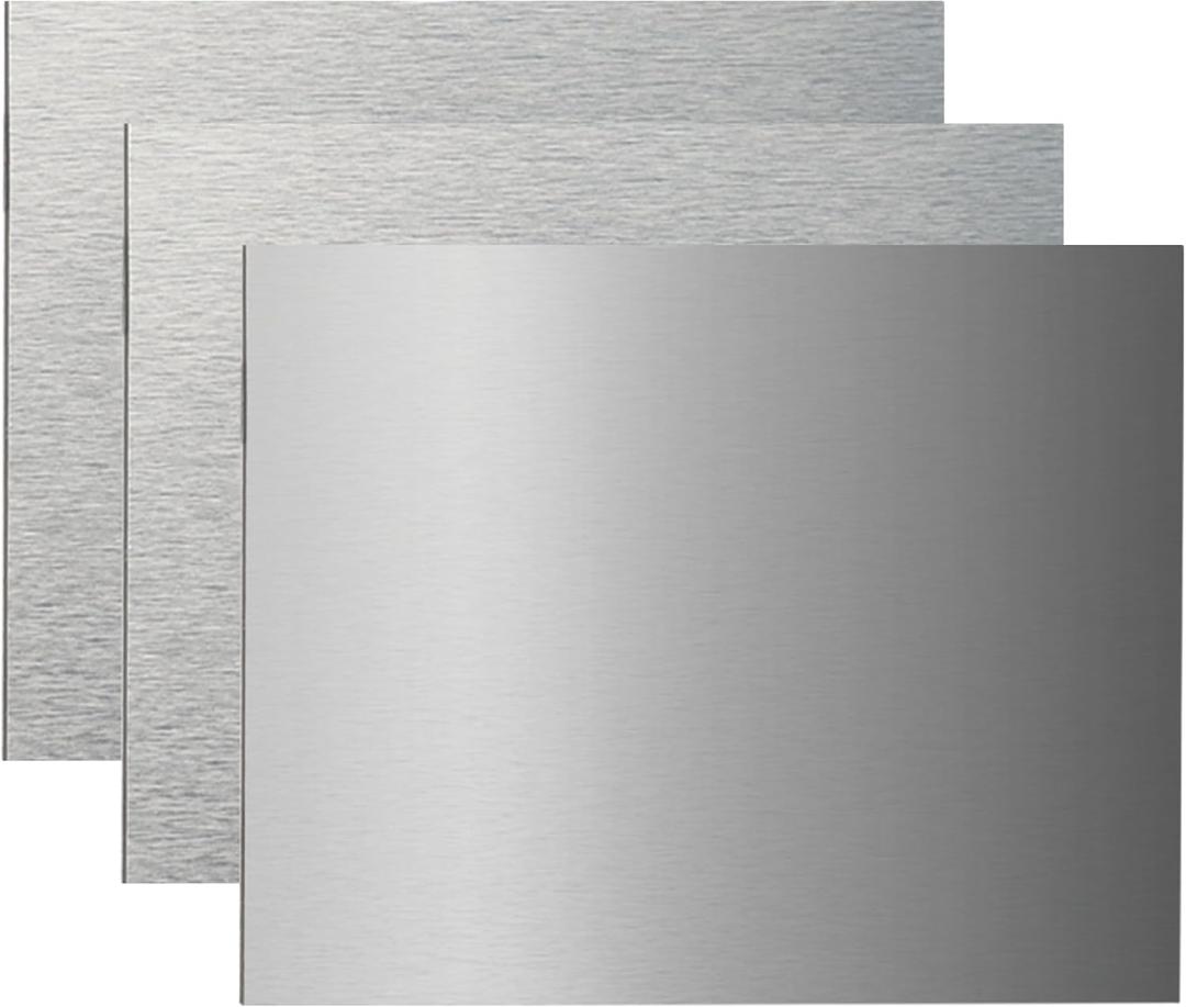 AlumaComp Aluminum Archival Painting & Mounting Panel 24x36, 3 Pack, Double-Sided, 100% Archival, Acid-Free, 4mm Thick, for All Media