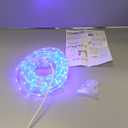 Waterproof LED Rope Lights, Connectable & Flexible with 8 Modes, Outdoor Lighting for Deck, Garden, Pool, Patio & Christmas Decor (Blue, 20ft)