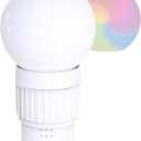 SWIMLINE HYDROTOOLS Chlorine Floater Dispenser For Above Ground & Inground Pools Spas | Solar Powered LED Light-Up Colorful Globe Pool Decoration |Large Capacity Floating 3-Inch Chlorine Bromine Tabs