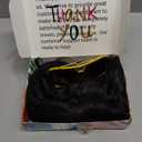 50s Disco Rock Wig with Glasses and Necklace Black Singer Rocker Costume Wigs for Men 50s 60s Funny Wig for Halloween Costume Cosplay Party Use (4pcs Set)