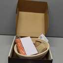 Superbaking Sourdough Starter Kit, 9" Round Banneton Bread Proofing Basket Set, Sourdough Bread Baking Supplies, Sourdough Tools with Silicone Bread Sling, Bread Making Tools, Baking Gifts