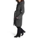 DKNY Women's Belted Trench Coat With Hood – Lightweight Water-resistant Long Jacket (EXP 02/26/26) Medium