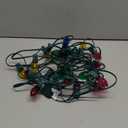 SUNSGNE 25Ft Multicolor Christmas Lights, C7 Incandescent Christmas Light with 27 Clear Vintage Outdoor Colorful Lights (2 Spare) for Holiday Prom Party Wedding Decor, Green Wire