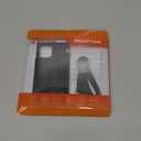 Bocasal Crossbody Wallet Case for iPhone 12/12 Pro with Card Holder,Zipper Card Slot Protector Shockproof Purse Cover with Removable Cross Body Strap 6.1 Inch(Black)