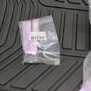 PIC AUTO Heavy Duty Rubber Floor Mats, Purple Aluminum Film Car Mats Set, Front and Rear Car Mats with Anti-Slip Backing, All Weather Protection, Trim-to-Fit for Automotive SUV, Sedan, Van