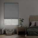 DEZ FURNISHINGS Cordless 1.5" Blackout Cellular Shade, Energy Saver, 58" W x 60" H, Gray Cloud