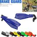 Worldmotop 7/8" 22mm Motorcycle Hand Guards Handguards Brush Bar -Universal Replacement for Yamaha Kawasaki Suzuki Honda Off Road ATV Dirt Bike Motocross(Blue+White)