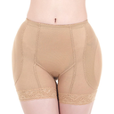 Lu's Chic Women's Butt Lifter Shapewear Shorts Hip Enhancer Body Shaper Panties Mesh Boyshorts, Size S