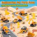 Lehoo Castle Sensory Table with Sensory Sand, Indoor Sensory Bin with Lid & 2.6lbs Play Sand, Construction Kit with 6 Alloy Trucks & Castle Molds, Sensory Toys for Toddler Boys and Girls