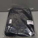 Garage Door Screen for 1 Car Garage-12x8FT Magnetic Garage Door Screen with 4 Roll Up Starps for Patio, Outdoor Black