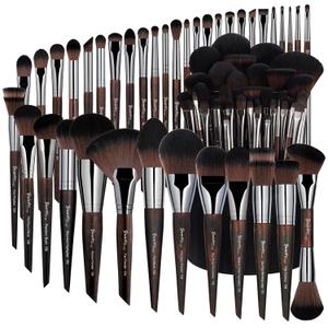 Bueart Design 38Pcs Professional Makeup Brushes Set With Extra Large Holder,Premium Soft Synthetic Brush For Foundation Blush Powder Contour Concealer Blending Bronzer Eyeshadow