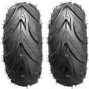 2 Pack of 145/70-6 6inch Tubeless Tires Wheels with Rim Suitable for ATV, Go-Kart, Mini Bike, ATV, Lawn Tires