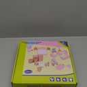 WOODMAM Wooden Dollhouse Furniture Set, 22 PCS Doll House Accessories Including 5 Room Kits, Little People House Furniture Toy Gift for Girls Boys Age 3+, Miniature Dollhouse Furnishing