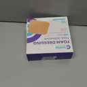 Conkote 10 Pack Foam Dressings Sterile Non-Adhesive Pads for Exudating Wounds 4"x4", FSA or HSA Highly Absorbent Waterproof Dressings for Wound Care, Ulcers, Post Op Trauma, Injuries, Burn