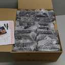 Solar Post Cap Lights Outdoor 12pack, Waterproof Fence Post Lights for 4x4 5x5 6x6 Wood/Vinyl Posts, Black Solar Deck Post Lights with 2 Color Modes Decorate Garden Patio Porch Backyard