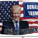 US United States of America President Trump USA 2024 MAGA Still My President Make America Great 3x5 feet Flag Banner Vivid Color Double Stitched Brass Grommets (Trump21)