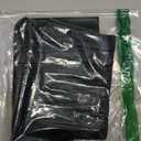 Silicone Sink Splash Guard Mat  250F Heat Resistant Foldable Faucet Splash Catcher | 90 Fold Design, Anti-Slip, Quick Dry Draining Pad for Kitchen & Bathroom (14.5x5 inch, Black)