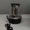 Chefman Electric Kettle with Tea Infuser, Compact 1L (4 Cups), 1500W, Removable Lid for Easy Cleaning, Boil-Dry Protection, Stainless Steel Filter, BPA Free, Auto Shut Off, Small Electric Tea Kettle (Black)