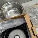 Elite Gourmet ERC2001BX 10-Cup Electric Rice Cooker with 304 Surgical Grade Stainless Steel Inner Pot, Makes Soups, Stews, Porridges, Grains and Cereals