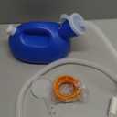 Portable Urinals for Men Spill Proof, OOCOME Upgrade Male Urinal Bottle Spill Proof for Seniors, Bedside Urinal with Soft Funnel & Long Hose, for Hospital Wheelchair Bedridden Car and Travel Use