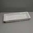 1 Pack Deep Drawer Organizer Bins, Sliding Drawer Organizer Bin Expandable and Adjustable Tray for Kitchen Utensils, Towels, BBQ Tools, Durable Plastic Sliding for Easy Storage (17.4-27.6")