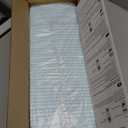 Basics LeakProof Dog and Puppy Potty Training Pee Pads with QuickDry 5Layer Super Absorbent Surface for Dog Training, Floor Protection, Regular Size 22x22", Blue & White, 50 Count