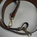 uxcell PU Leather Bag Strap, 41.7"-45.3" Adjustable Crossbody Replacement Straps 1.5" Width for Cross Body Bag, Shoulder Bag (Coffee, Gold Clasp)