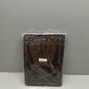 Baseball Card Binder - Stunning 3D Raised & Hand Colorwashed PU Leather Binder - 9 Pocket Album w Zipper - 360 Side Loading Sleeves Book for Baseball Trading Cards - Works with Topps, Bowman, Panini..