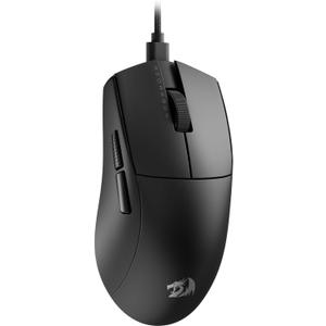 Redragon M724 Wired Gaming Mouse, 42G Ultra-Light 12,400 Max DPI Optical Gaming Mouse with 5 Programmable Buttons, Ergonomic Natural Grip Build, Software Supports DIY Keybinds & DPI, Black