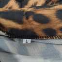 Leopard Print Maxi Skirt Floor Length Skirt Cute Satin Y2k Maxi Summer Skirts Long Skirts for Women Trendy, Size L
