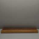 LazBlinds Cordless Bamboo Blinds, Roll Up Shades for Windows, Light Filtering Hanging Window Blinds, Bamboo Shades for Patio Indoor/Outdoor Porch, 33'' W x 64'' H, Squirrel