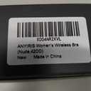 Plus Size Wireless Bras for Women No Underwire Push Up Bra Unlined Plunge V Large Breast Minimizer Bras (Beige)