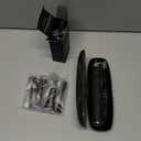 Aquasonic Black Series Ultra Whitening Toothbrush  ADA Accepted Electric Toothbrush- 8 Brush Heads & Travel Case  40,000 VPM Electric Motor & Wireless Charging - 4 Modes w Smart Timer (1 Count (Pack of 1))