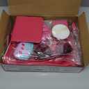 Shemira Play Purse for Little Girls, Princess Pretend Toys for Girls 3 4 5 6 7 8 Years Old, Christmas & Birthday Gift for Kids Age 3-5 4-6 6-8, Toddler Purse with Accessories, Kids Toy Purse,Pink