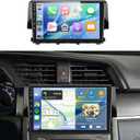 5/6GWiFi 8Core Qualcomm 4G+64G,Radio for Honda Civic 2016-2020 Radio Android Car Stereo 5.1Bluetooth,Wireless Carplay,DSP Hi-Res,Android Auto,9 1280P IPS Touch Screen,Cooling Fan,GPS,FM/RDS,Camera