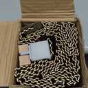 LazBlinds No Tools No Drill Cordless Bamboo Roman Shades, Privacy Window Treatment, Roll Up Bamboo Blinds for Windows 39'' W x 64'' H, Driftwood