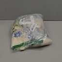 Women Floral Cardigan Sweater Open Front Long Sleeve Button Down Knit Sweater Vintage Outerwear (Medium, Black)