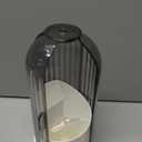 QIYVLOS Toothbrush Holders with Sliding Lid, Rotating 3 Slots Bathroom Organizer Countertop, Tooth Brush Toothpaste Holder Bathroom Counter Stand Sink Organizer Caddy for Vanity Makeup Brushes Holder (White+Transparent Black)