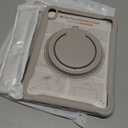 BRAECN for iPad (A16) 11th/10th Generation Case 11 inch 2025/10.9'' 2022 Handle Protective Cover 360 Rotating Ring Stand, Shockproof Dropproof Case for Kids Kickstand & Pencil Holder & Shoulder Strap (Khaki)