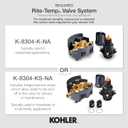 KOHLER Alteo Rite-temp Bath and Shower Trim with Lever Handle and 1.75 Gpm Showerhead