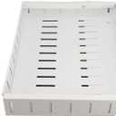 Expandable Pull Out Cabinet Organizer, 11.8 to 18.5in, 15.7in Carbon Steel Deep Pull Out Drawers for Kitchen Cabinet, with Adhesive Tape