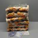 Orange Floral Wall Panel for Wedding Backdrop - 5ftx3.74ft Artificial Flower Backdrop - Fake Wall for Party Decor Birthday Party Stage Photoshoot Background